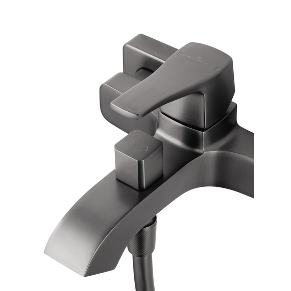 Смесители для ванны Wonzon & Woghand Flex WW-88037072-BGM, тёмный графит - фото 5