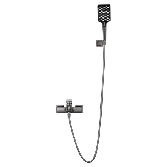 Смесители для ванны Wonzon & Woghand Edge WW-88639003A-BGM, тёмный графит - фото 2