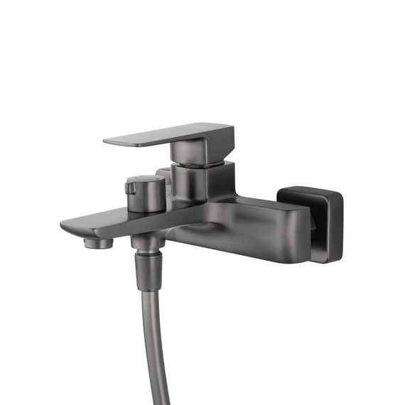 Смесители для ванны Wonzon & Woghand Edge WW-88639003A-BGM, тёмный графит - фото 4