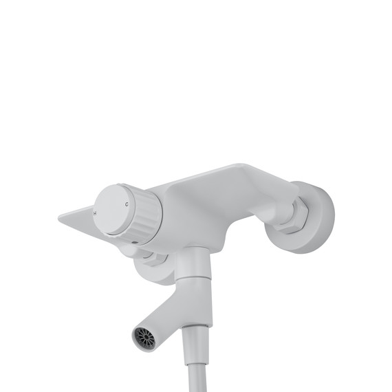 Смесители для ванны Wonzon & Woghand Click WW-FE05L221-MW, белый - фото 3