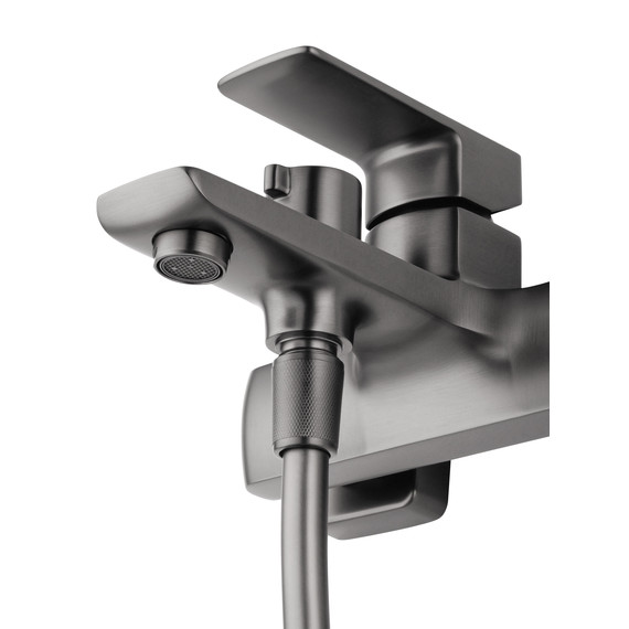 Смесители для ванны Wonzon & Woghand Edge WW-88639003A-BGM, тёмный графит - фото 3