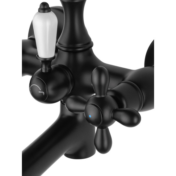 Смесители для ванны Wonzon & Woghand Retro WW-88639020-MB, чёрный - фото 5