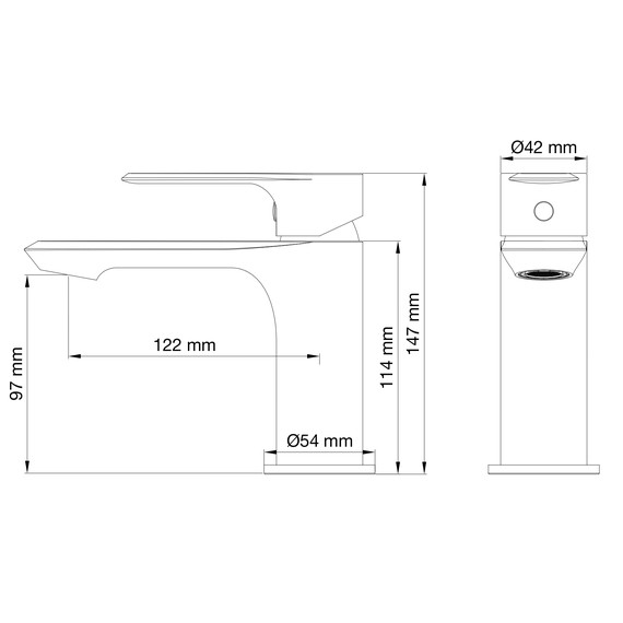 Смесители для раковины Wonzon & Woghand Brilliant WW-88018079-CR - фото 6