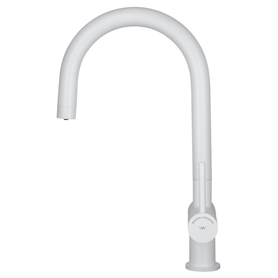 Смесители для кухни Wonzon & Woghand WW-3211-MW, белый - фото 2