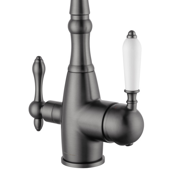 Смесители для кухни Wonzon & Woghand WW-88458006-BGM, тёмный графит - фото 4