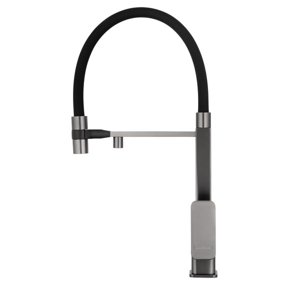 Смесители для кухни Wonzon & Woghand WW-88458012-BGM, тёмный графит - фото 3