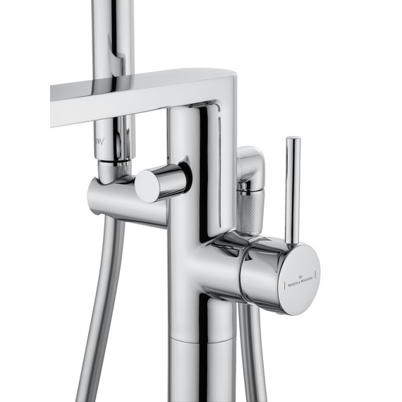 Смеситель для ванны напольный Wonzon & Woghand Stick WW-88649901-CR - фото 5