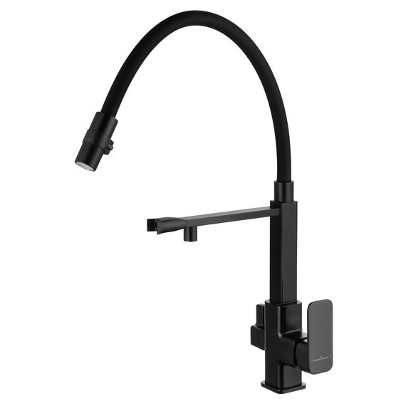 Смесители для кухни Wonzon & Woghand WW-88458012-MB, чёрный - фото 2