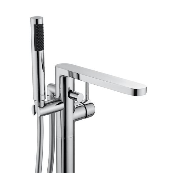 Смеситель для ванны напольный Wonzon & Woghand Stick WW-88649901-CR - фото 6