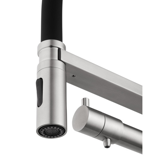 Смесители для кухни Wonzon & Woghand WW-88458007-BN, никель - фото 4