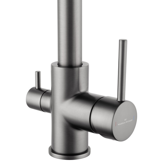 Смесители для кухни Wonzon & Woghand WW-88458005-BGM, тёмный графит - фото 4