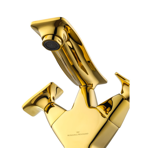 Смесители для раковины Wonzon & Woghand Shakespeare WW-651101-DG, золото - фото 3