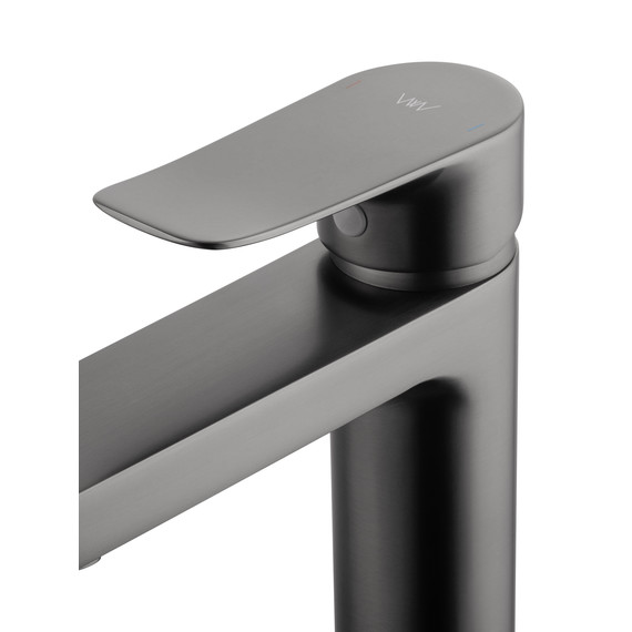 Смесители для раковины Wonzon & Woghand Blend WW-A40222-BGG, тёмный графит - фото 4