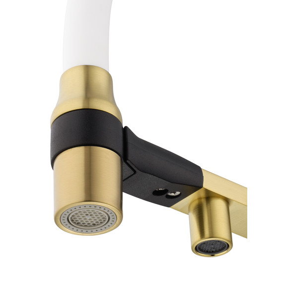 Смесители для кухни Wonzon & Woghand WW-88458013-BG(MW), золото - фото 4