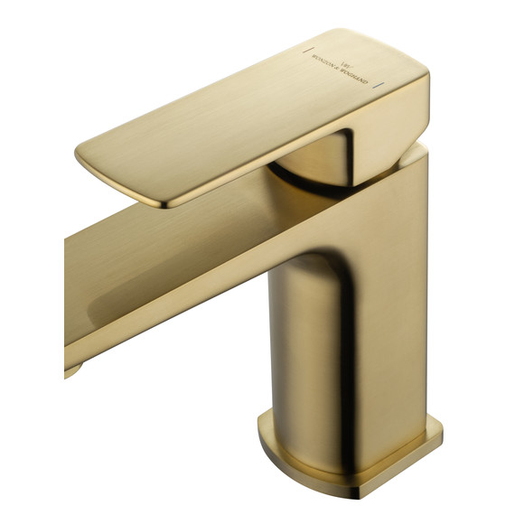 Смесители для раковины Wonzon & Woghand Edge WW-88139003-BG, золото - фото 4