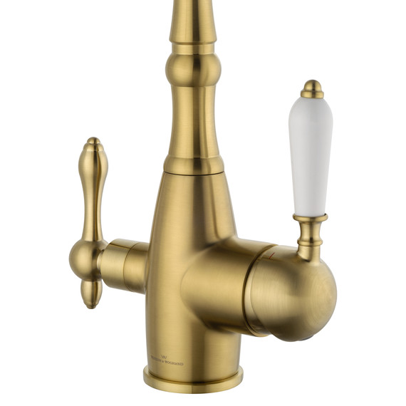 Смесители для кухни Wonzon & Woghand WW-88458006-BG, золото - фото 4