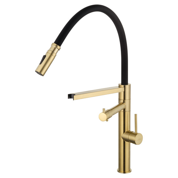Смесители для кухни Wonzon & Woghand WW-88458007-BG, золото - фото 2