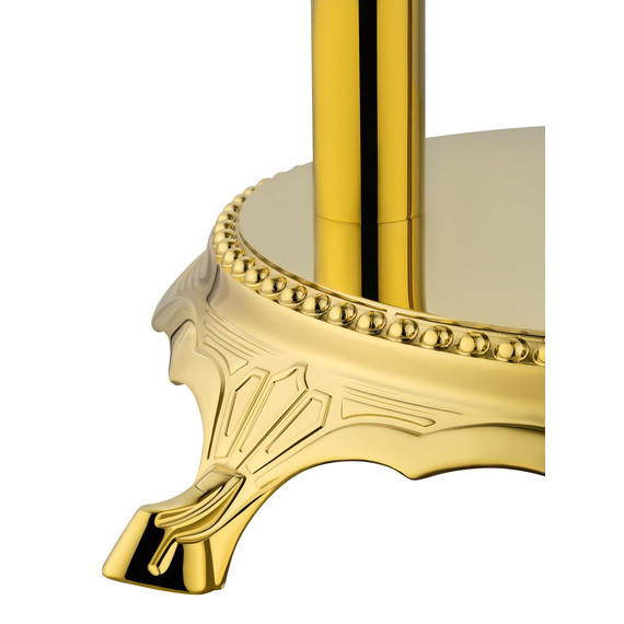 Смеситель для ванны напольный Wonzon & Woghand Retro WW-88649020-PG, золото - фото 4