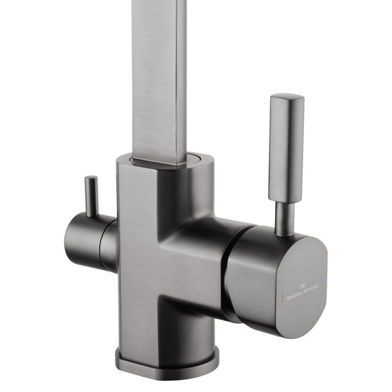 Смесители для кухни Wonzon & Woghand WW-88458003-BGM, тёмный графит - фото 4