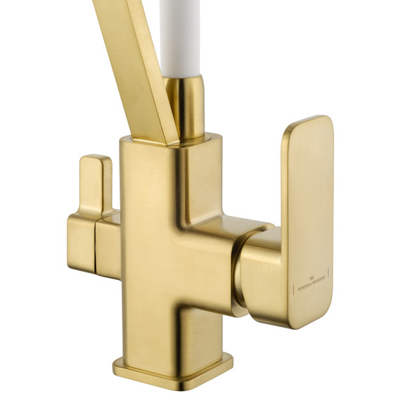 Смесители для кухни Wonzon & Woghand WW-88458013-BG(MW), золото - фото 5