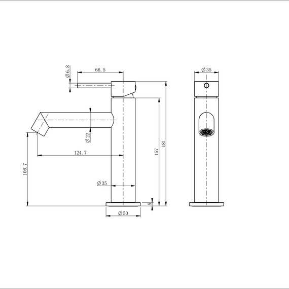 Смесители для раковины Wonzon & Woghand WW-H1063-MW, белый - фото 5