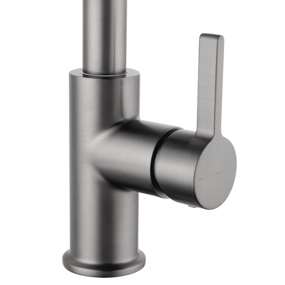 Смесители для кухни Wonzon & Woghand WW-88458008-BGM, тёмный графит - фото 4