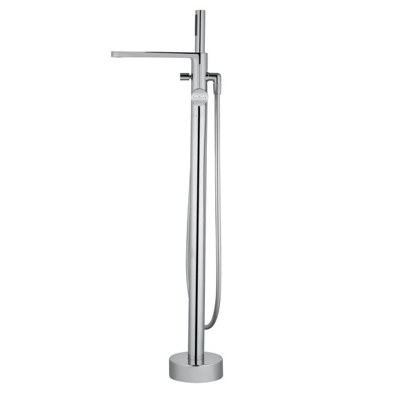 Смеситель для ванны напольный Wonzon & Woghand Stick WW-88649901-CR - фото 2