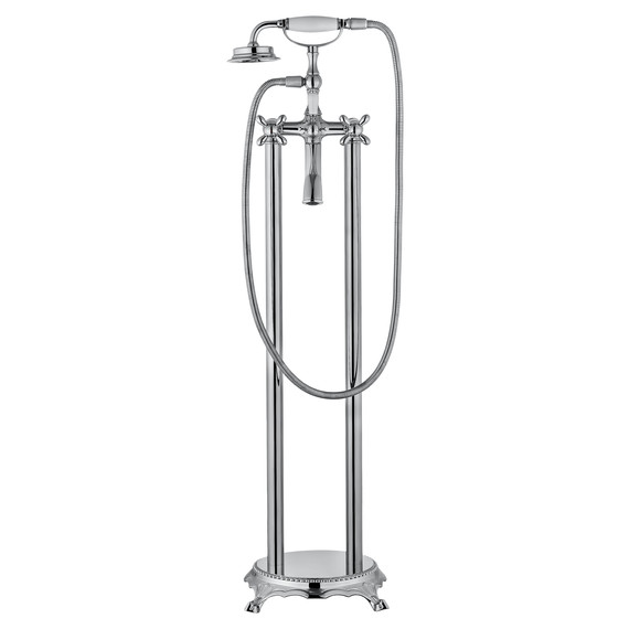 Смеситель для ванны напольный Wonzon & Woghand Retro WW-88649020-CR - фото 2