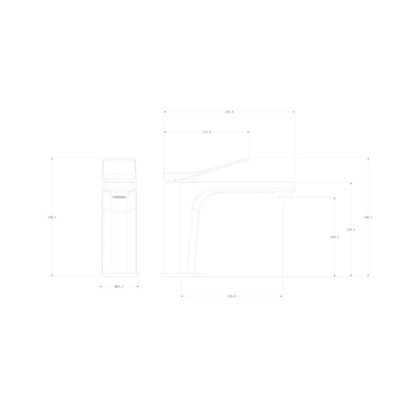 Смесители для раковины Wonzon & Woghand WW-XH-013-BG, золото - фото 5