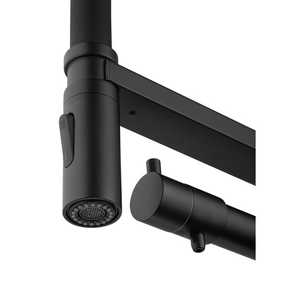 Смесители для кухни Wonzon & Woghand WW-88458007-MB, чёрный - фото 4