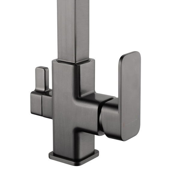 Смесители для кухни Wonzon & Woghand WW-88458012-BGM, тёмный графит - фото 5