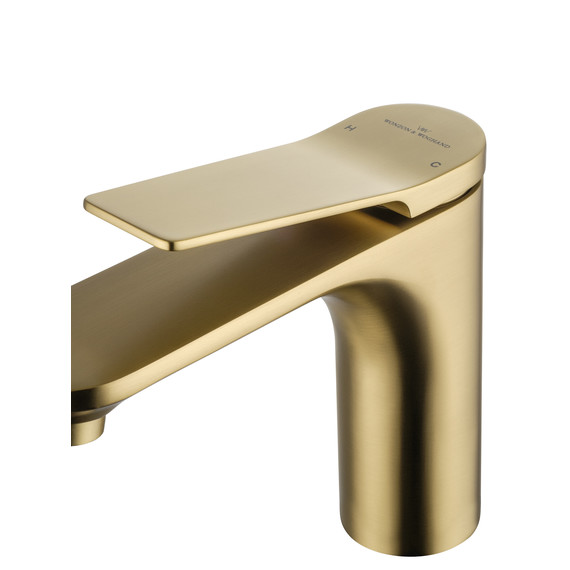 Смесители для раковины Wonzon & Woghand WW-XH-010-BG, золото - фото 4