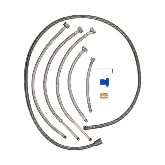 Смесители для ванны Wonzon & Woghand Steam WW-88659008-BGM, тёмный графит - фото 7