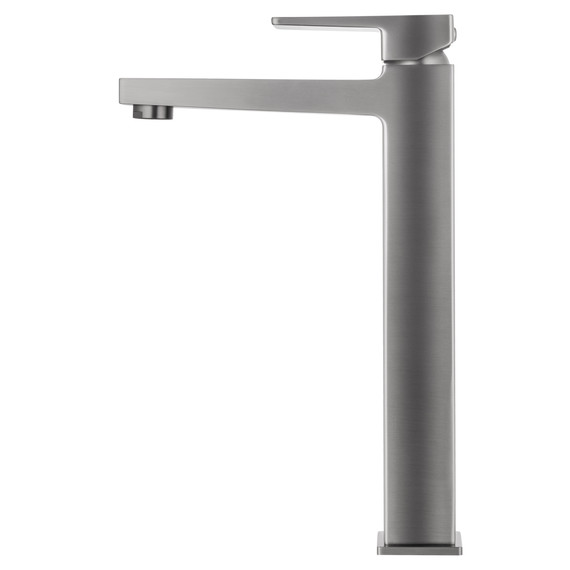 Смеситель для раковины высокий Wonzon & Woghand Cube 2.0 WW-88019068-BGM, тёмный графит - фото 2