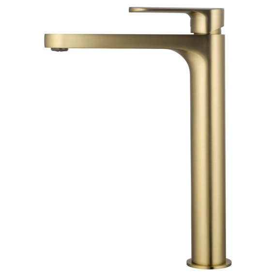 Смеситель для раковины высокий Wonzon & Woghand WW-H1034-BG, золото - фото 2