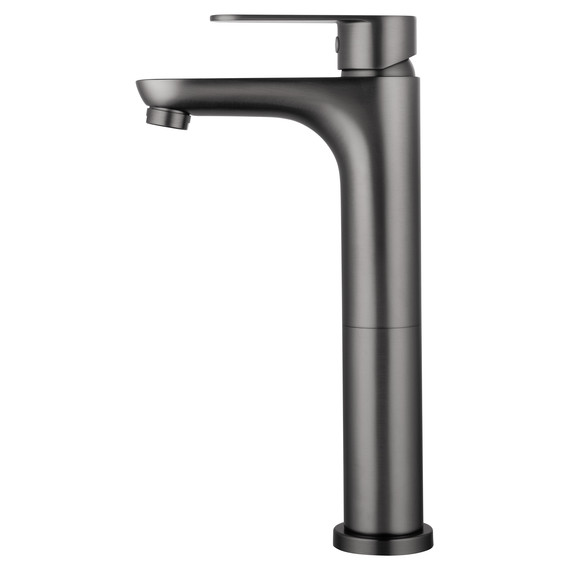 Смеситель для раковины высокий Wonzon & Woghand Alfa WW-A40232-BGG, тёмный графит - фото 2