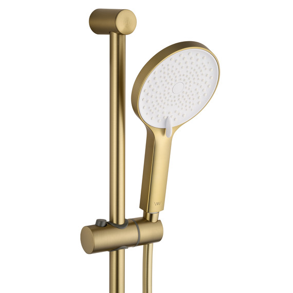 Смесители для ванны с термостатом Wonzon & Woghand Solid WW-C2011-A-BG, золото - фото 7
