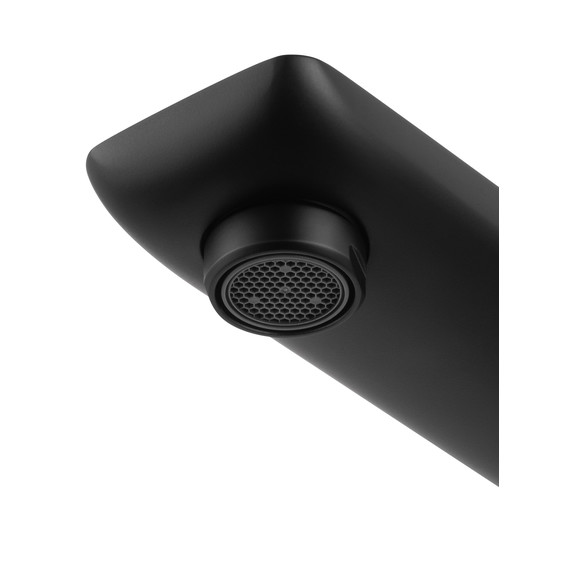 Смеситель для раковины настенный Wonzon & Woghand Edge WW-88869003-MB (со скрытой частью) чёрный - фото 3