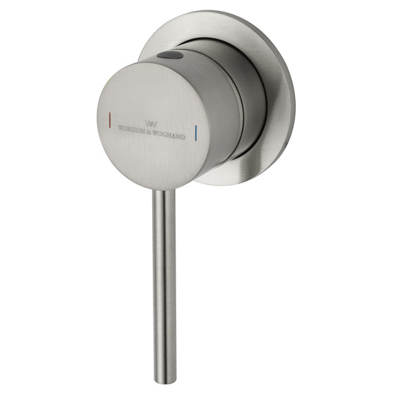 Смеситель для раковины настенный Wonzon & Woghand Stick WW-88869017-BN (со скрытой частью) никель - фото 4