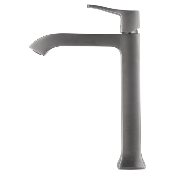 Смеситель для раковины высокий Wonzon & Woghand Flex WW-88019072-BGM, тёмный графит - фото 2