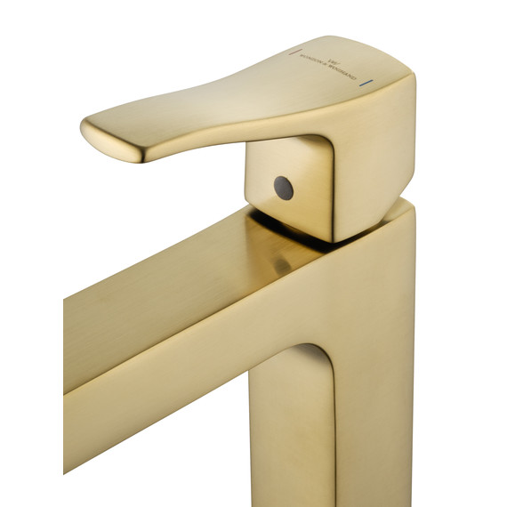 Смеситель для раковины высокий Wonzon & Woghand Flex WW-88019072-BG, золото - фото 2