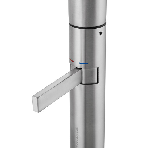 Смеситель для раковины высокий Wonzon & Woghand WW-6068-BS, никель - фото 4