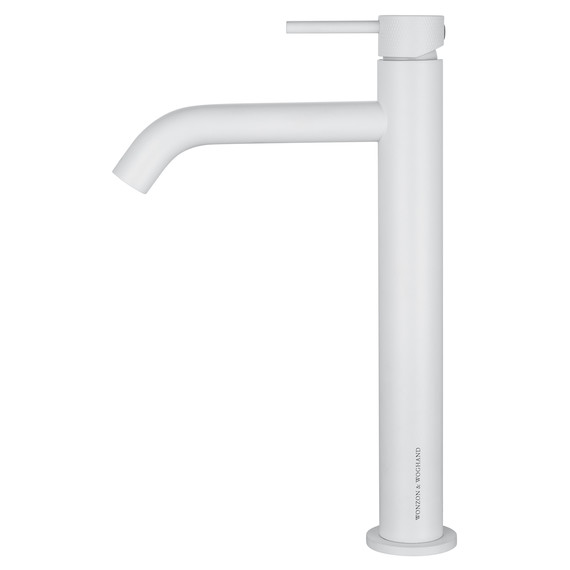 Смеситель для раковины высокий Wonzon & Woghand WW-H1062-MW, белый - фото 2