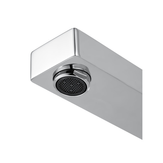 Смеситель для раковины настенный Wonzon & Woghand Cube WW-88869016-CR (со скрытой частью) - фото 3