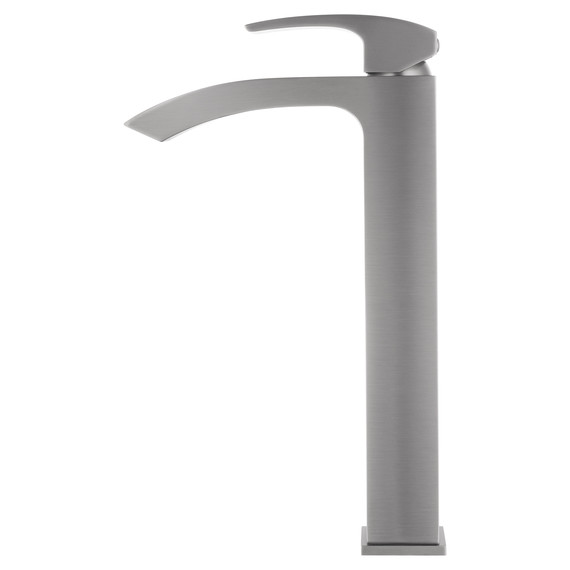 Смеситель для раковины высокий Wonzon & Woghand Fit WW-88239009-BGM, тёмный графит - фото 2