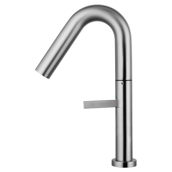 Смеситель для раковины высокий Wonzon & Woghand WW-6068-BS, никель - фото 2