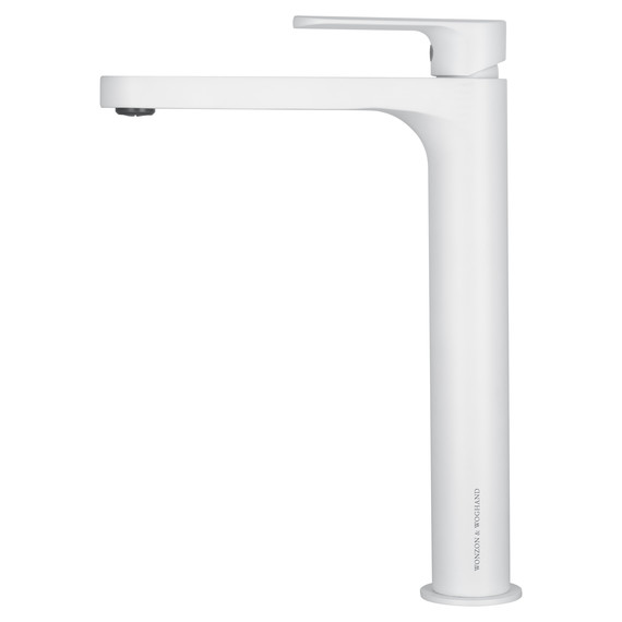 Смеситель для раковины высокий Wonzon & Woghand WW-H1034-MW, белый - фото 2