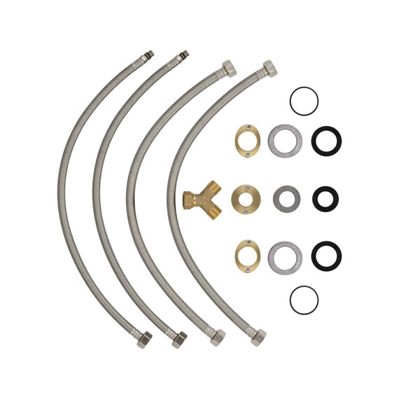 Смеситель для раковины высокий Wonzon & Woghand Loop WW-131-00-508, чёрный - фото 5