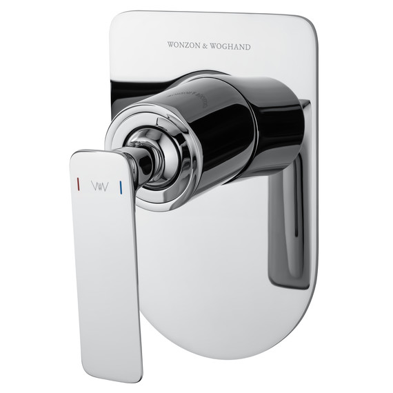 Смеситель для раковины настенный Wonzon & Woghand Shark WW-481701-CR (со скрытой частью) - фото 4