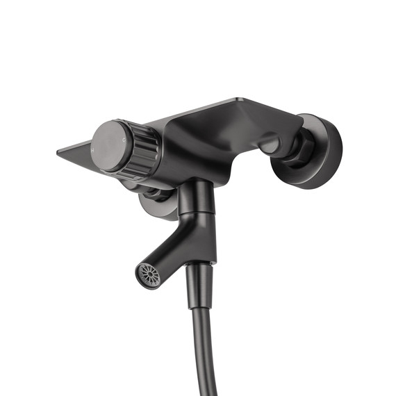 Смесители для ванны Wonzon & Woghand Click WW-FE05L222-BGG, тёмный графит - фото 4